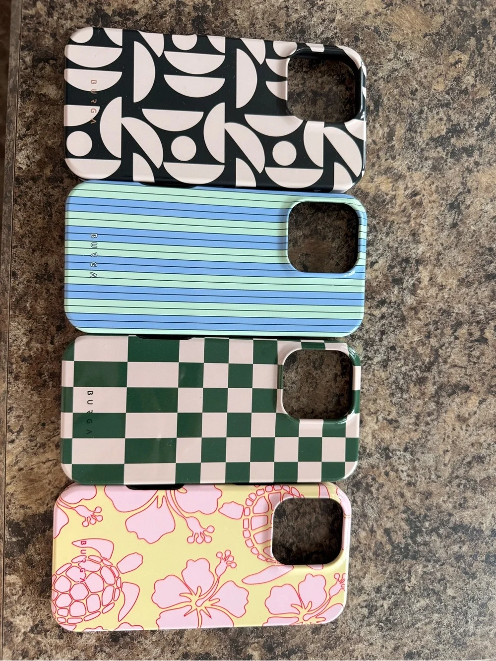 Burga iPhone 16 Pro Max cases. Will sell individually or together. $100 for all